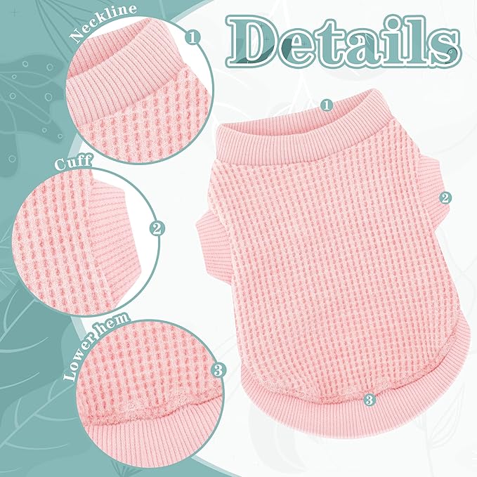 Cozy and Functional Dog Shirts for Small Puppies: Stretchable Green Attire - Image 6